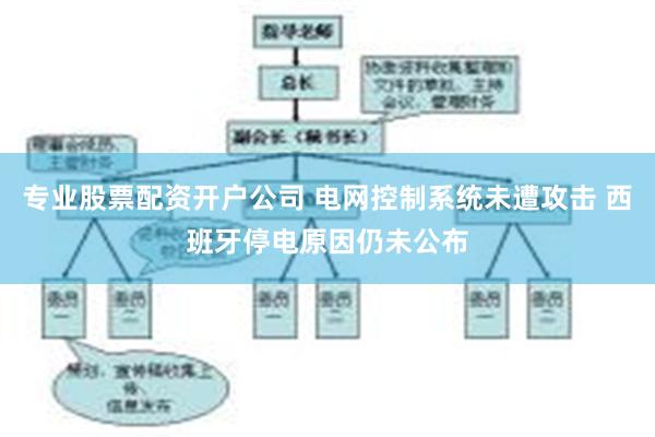 专业股票配资开户公司 电网控制系统未遭攻击 西班牙停电原因仍未公布