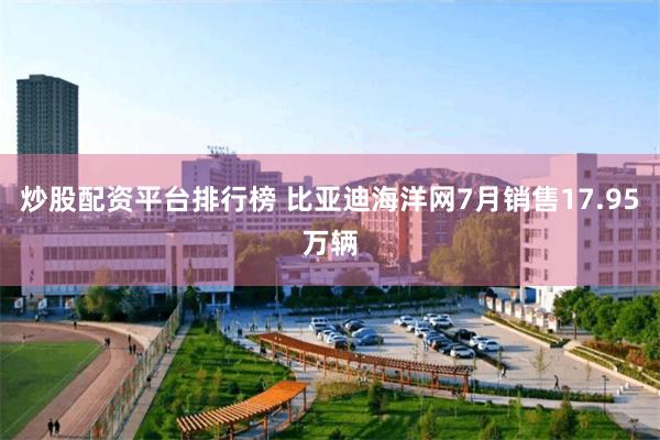 炒股配资平台排行榜 比亚迪海洋网7月销售17.95万辆